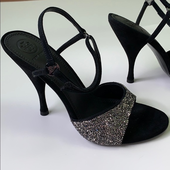 Tory Burch Elodie Suede Sandal - Picture 4 of 7